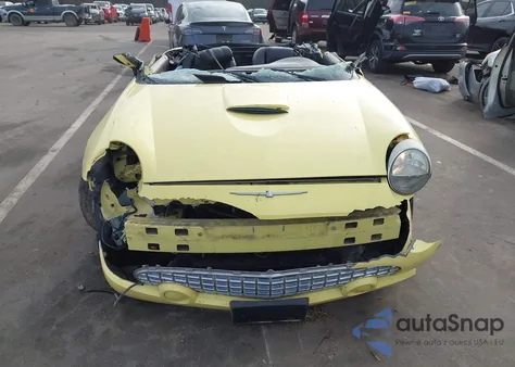 2002 Ford Thunderbird from USA, damaged, VIN 1FAHP60A02Y107571